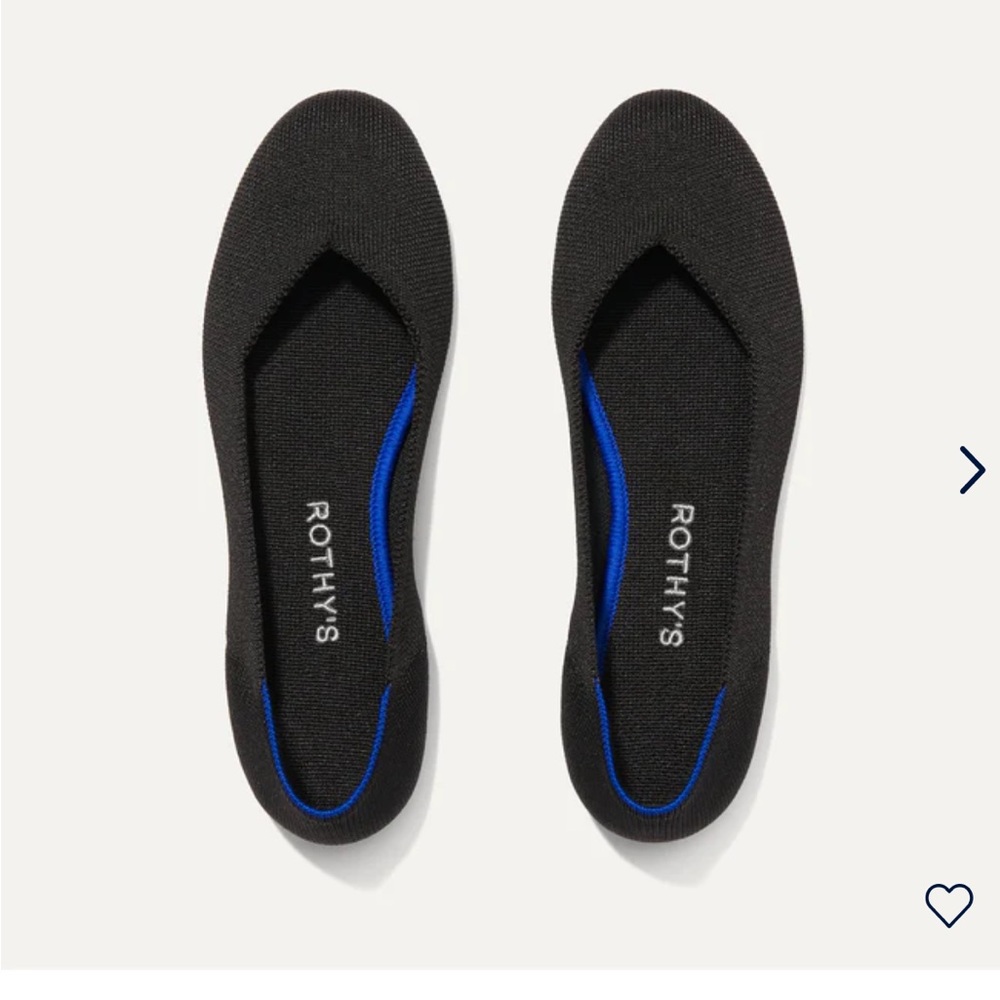 Rothy’s The Flat, size 8 black.